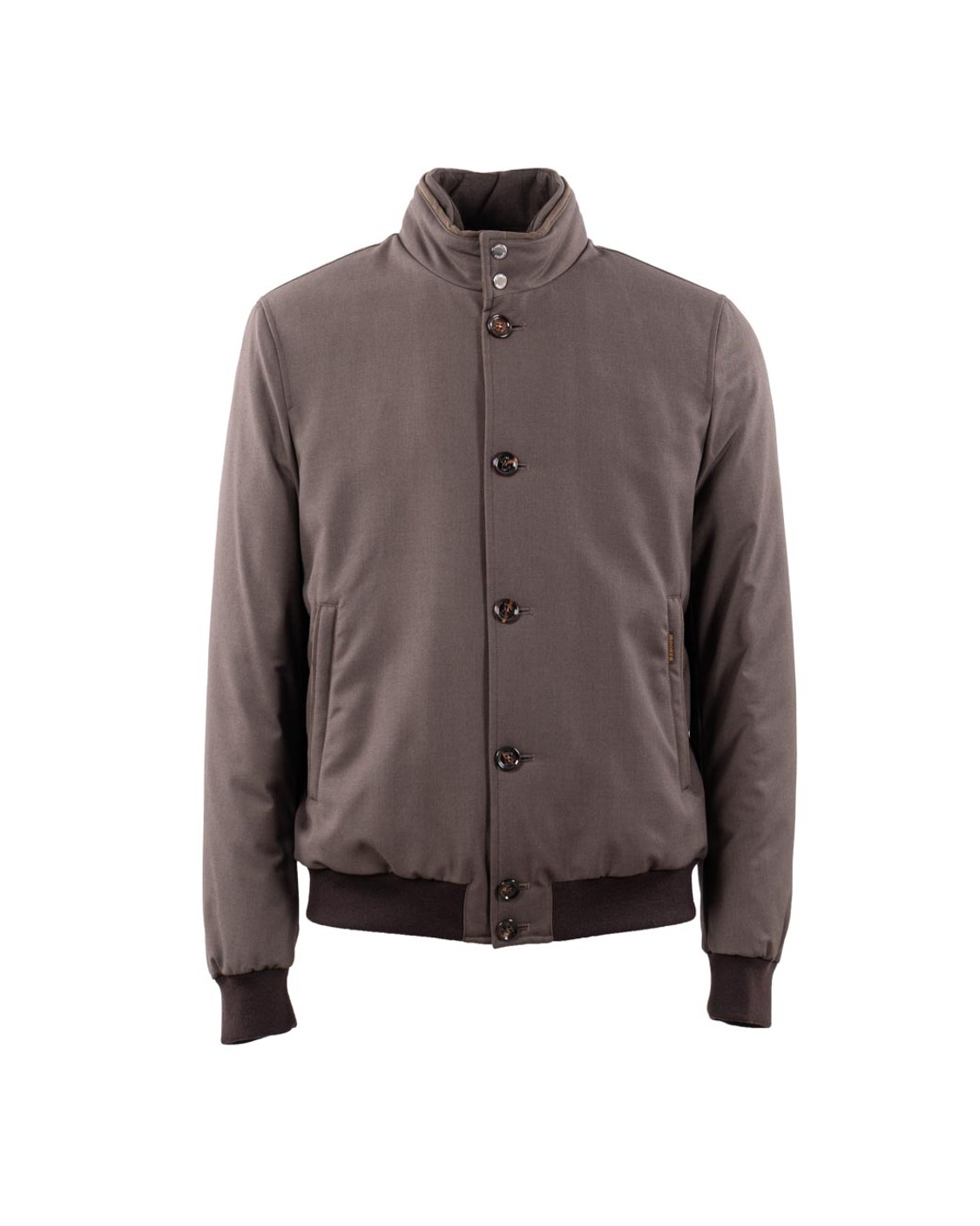 shop MOORER  Bomber: MooRER piumino "Janos".
Colletto rialzato.
Chiusura frontale con zip e bottoni.
Due tasche laterali a soffietto.
Maniche lunghe.
Composizione: 84% POLIAMMIDE, 16% POLIURETANO.
Made in Italy.. JANOS PUM-V1140 number 8773295